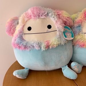 Large original Squishmallows - Zozo. Pastel rainbow blue toys New with tags.